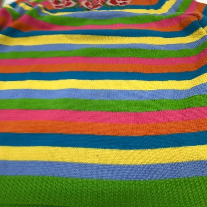 Gucci Gucci Gucci Colorful Knit Sweater with Butterfly Design -2 Size US M / EU 48-50 / 2 - 9 Thumbnail