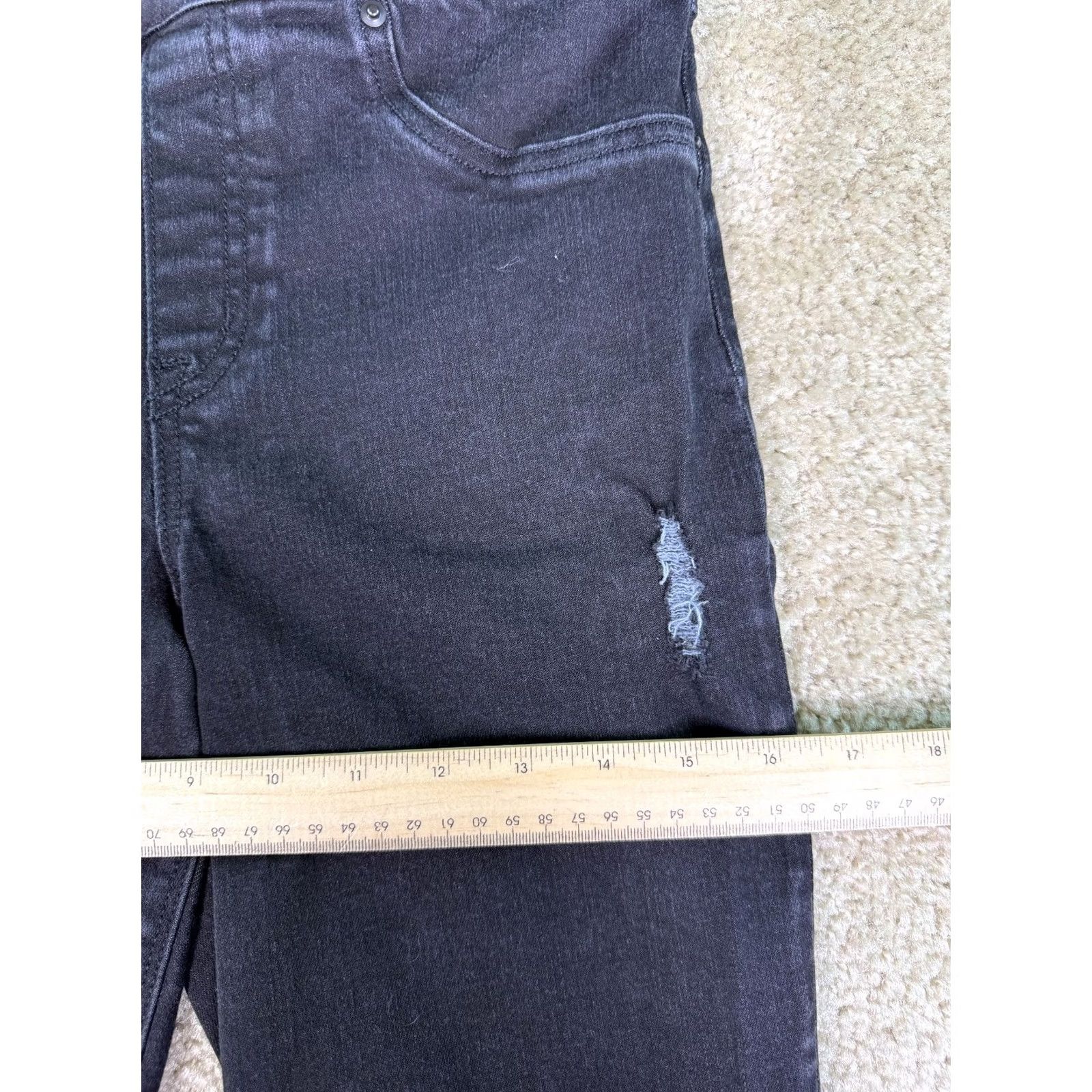Spanx Spanx Denim Legging Jegging Womens M Pull On Stretch High Rise Slimming Size 32" / US 10 / IT 46 - 6 Thumbnail