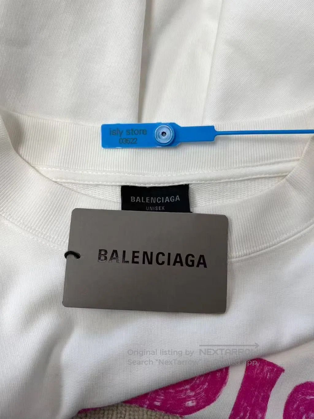 Balenciaga Balenciaga Graphic Letter Print Crewneck Sweatshirt. Size US XXS / EU 40 - 5 Thumbnail