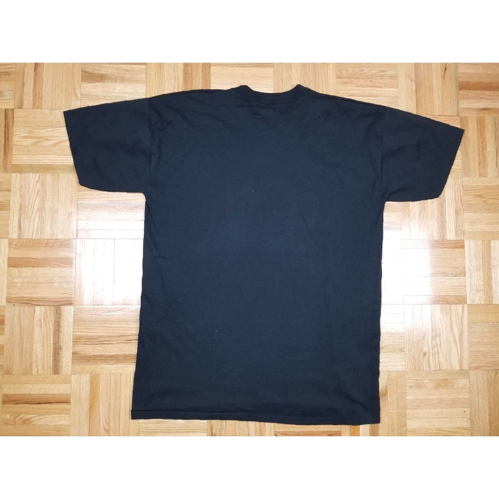 Vintage VINTAGE DEADSTOCK US NAVY SEALS SINGLE STICH BLACK T-SHIRT XLARGE XL MEN Shirt Short Sleeve Round Neck Cotton 88' USA Retro Rock Tropical Size US XL / EU 56 / 4 - 6 Thumbnail