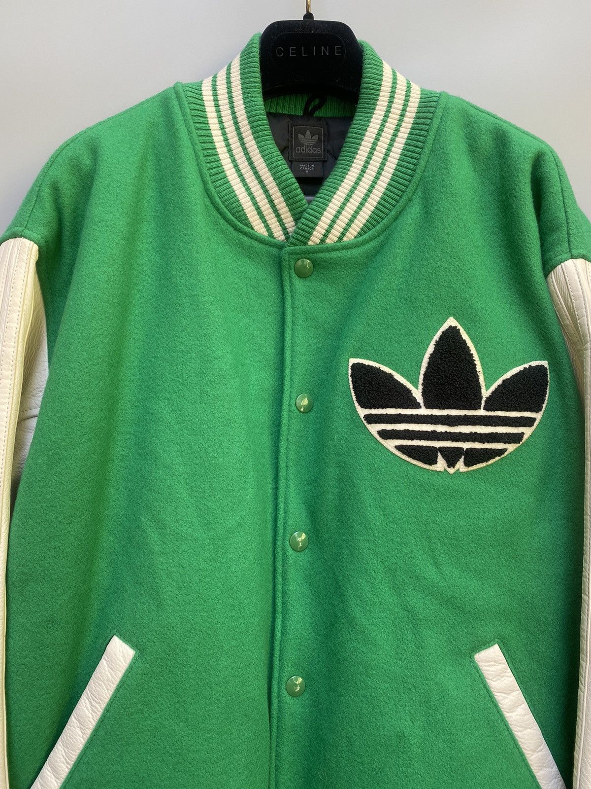 Adidas × Nigo Rare! 2005 - Adidas x Nigo - OG Varsity Letterman Jacket Size US XL / EU 56 / 4 - 6 Thumbnail