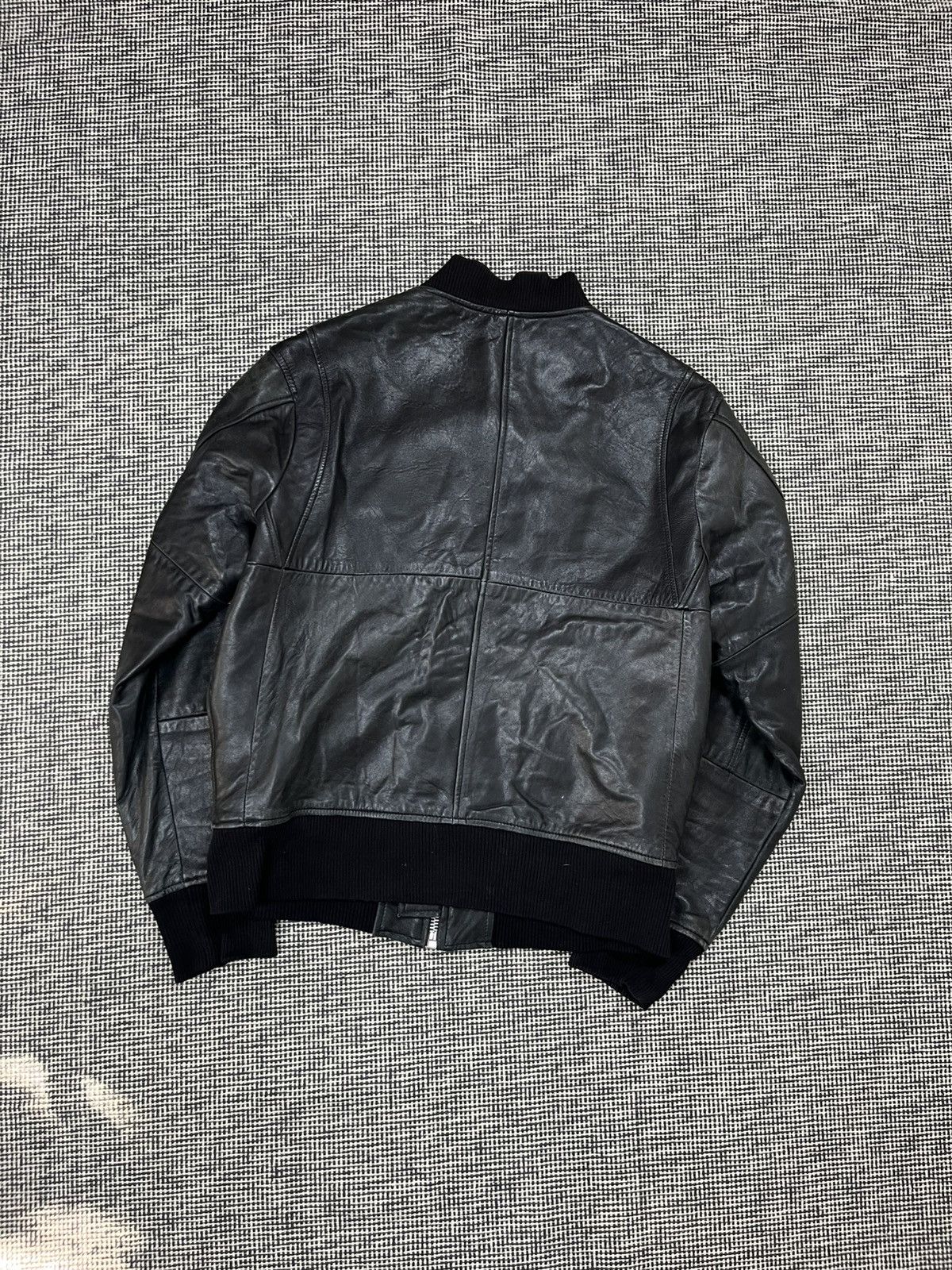 Pelechecoco Pelechecoco handmade reworked biker boxy leather jacket Size US XL / EU 56 / 4 - 3 Thumbnail