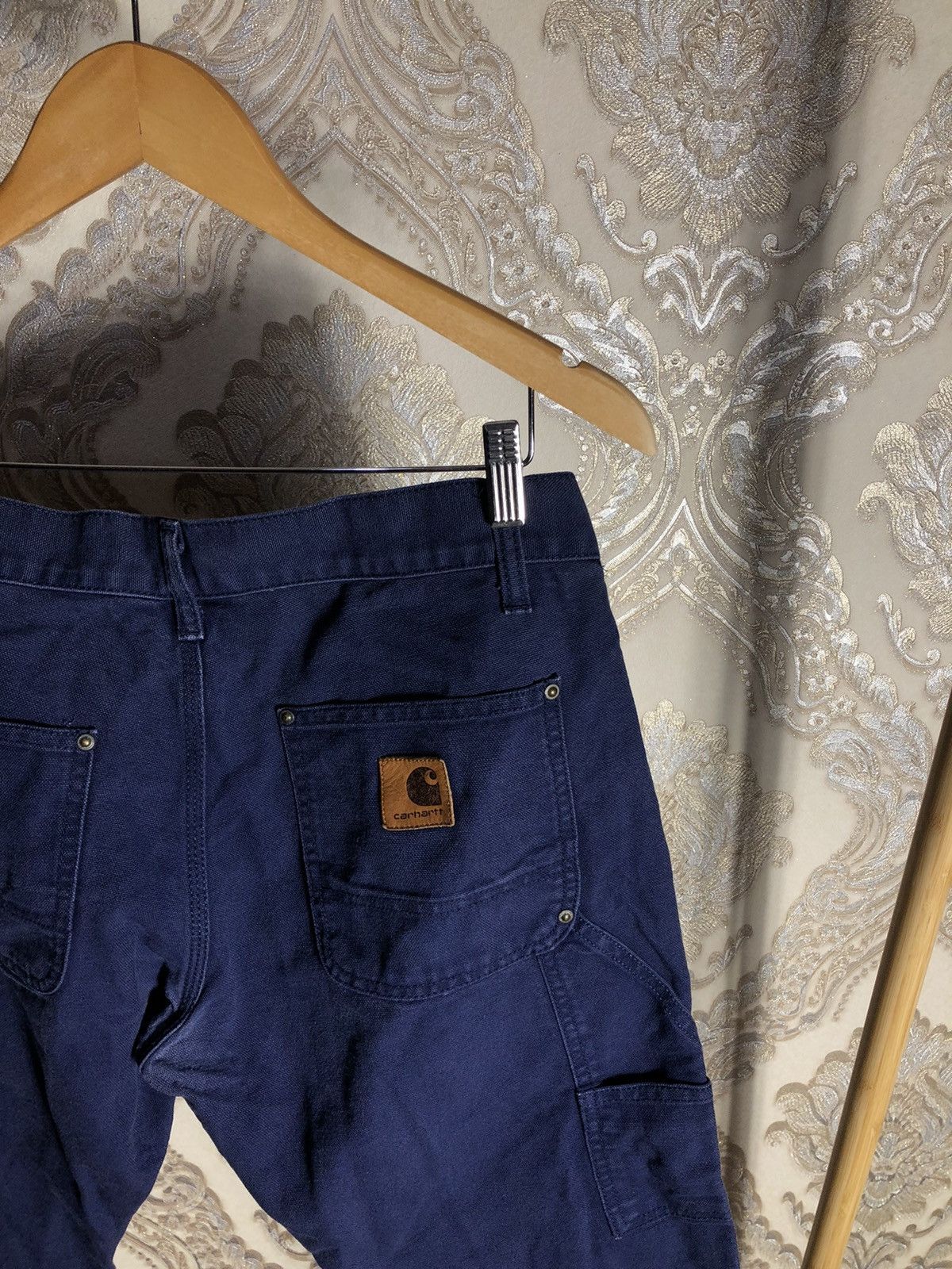 Carhartt Wip × Vintage VERY RARE CARHARTT WORK IN PROGRESS LINCOLN DOUBLE KNEE PANT Size US 33 - 11 Thumbnail