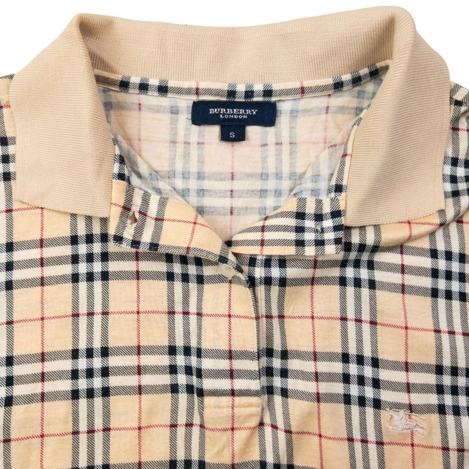 Burberry Vintage 2000s Burberry Nova Check Polo Shirt Womens Size S Size US S / EU 44-46 / 1 - 3 Thumbnail