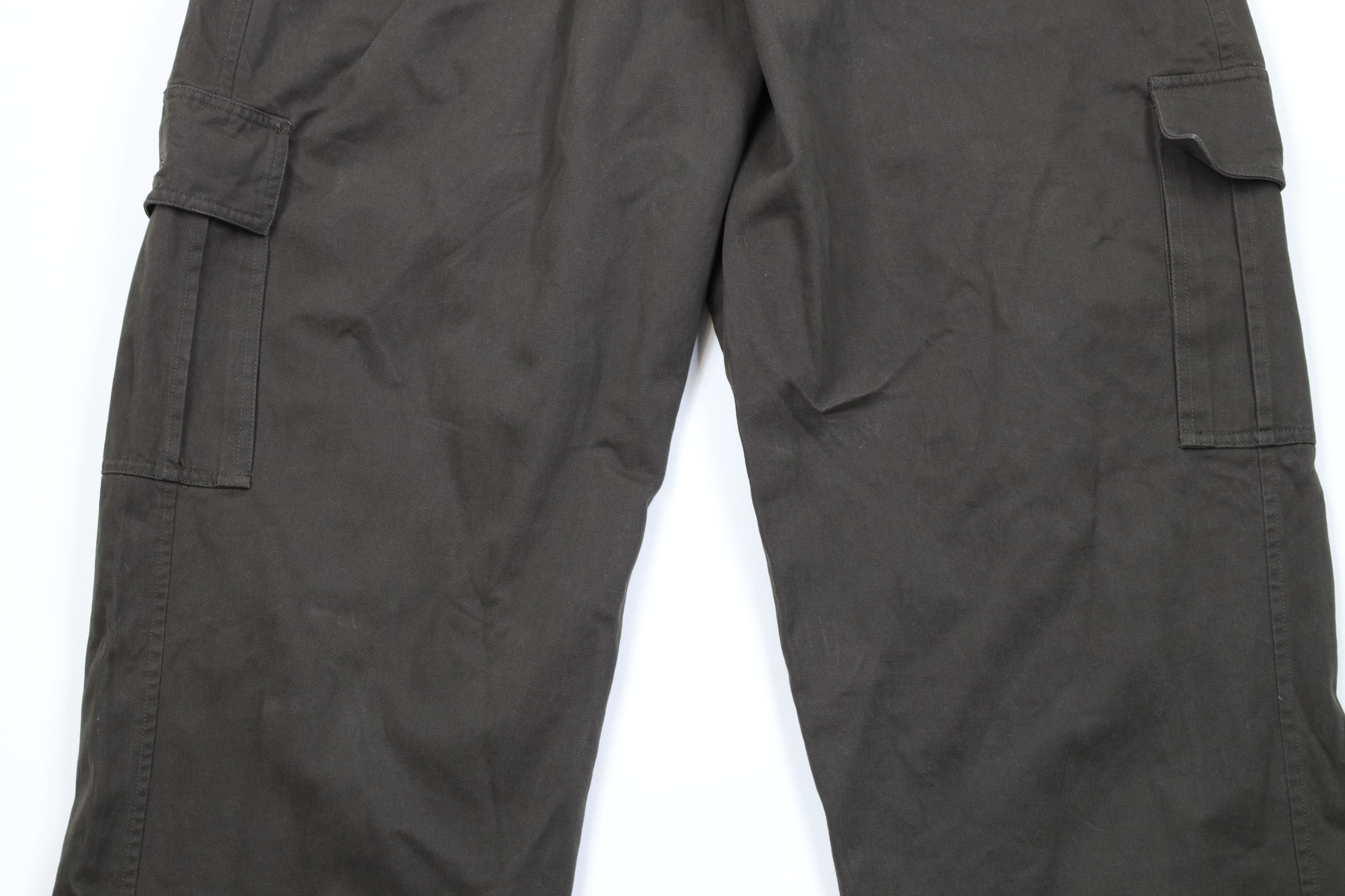 Nike × Vintage Vintage 90s Y2K Nike BRS Products Wide Leg Cargo Pants Size US 36 / EU 52 - 14 Thumbnail
