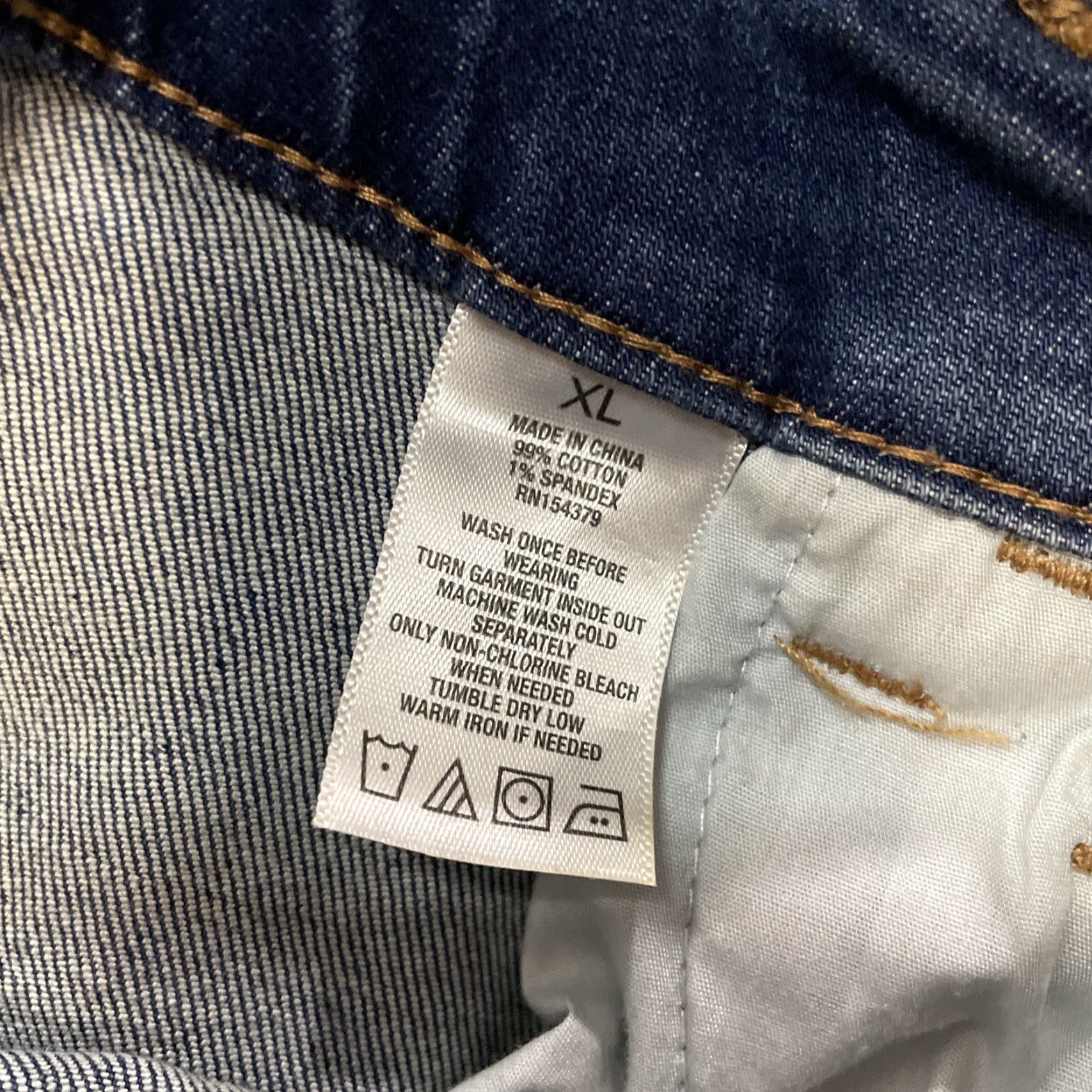 Aeropostale VINTAGE Aeropostale Denim Bib Overalls Womens XL Medium Wash Distressed 80s 90s Festival Bohemian Grunge Size 40" / US 18 - 6 Thumbnail