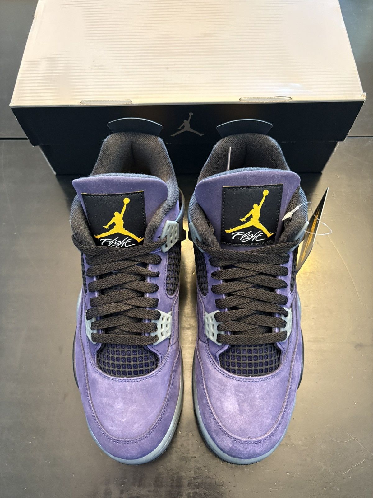 Jordan Brand Air Jordan 4 Retro “Lakers” Nike Size US 9 / EU 42 - 3 Thumbnail