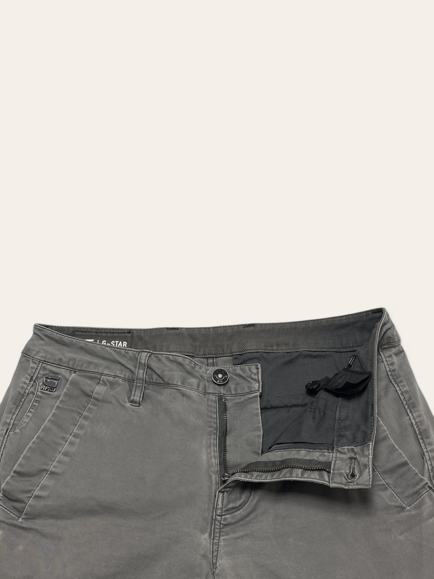 G-Star Vintage G STAR RAW Grey Washed Pants Jeans J Cut Y2k Size US 33 - 8 Thumbnail