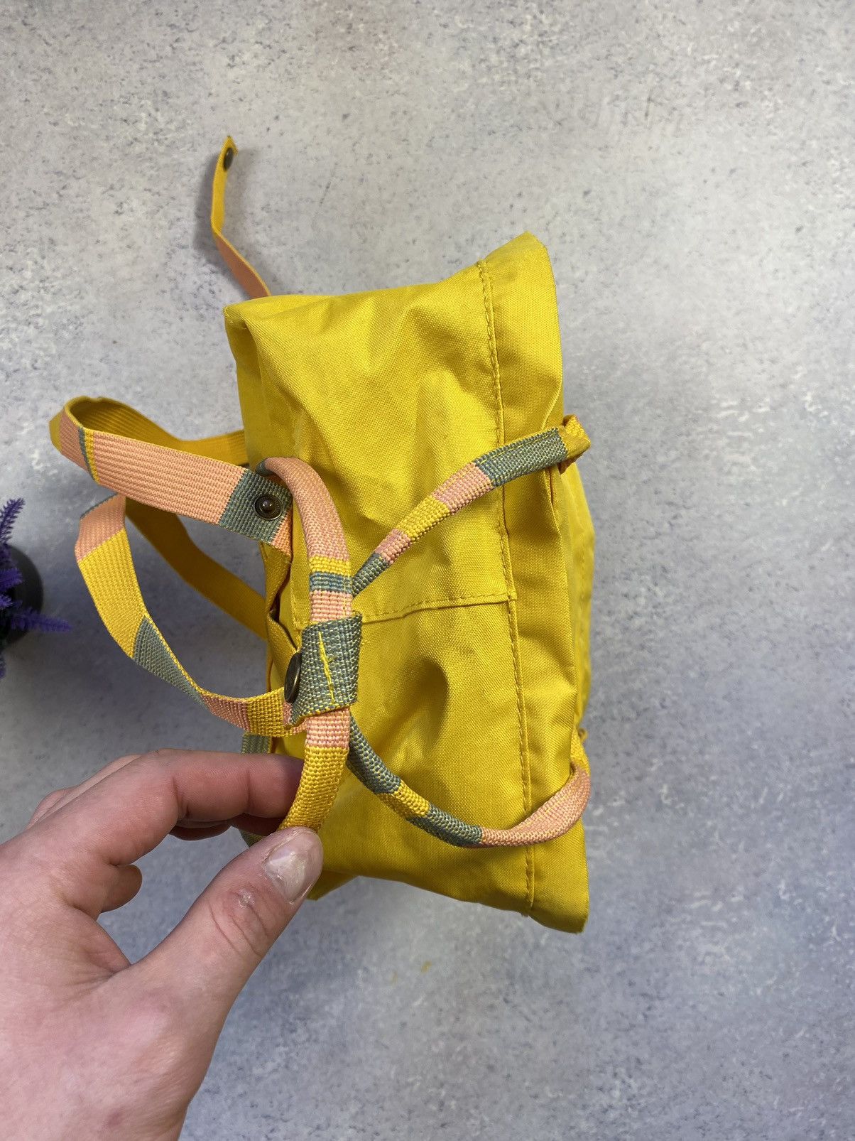 Fjallraven Fjallraven Kanken Yellow Backpack with Reflective Logo Size ONE SIZE - 8 Thumbnail