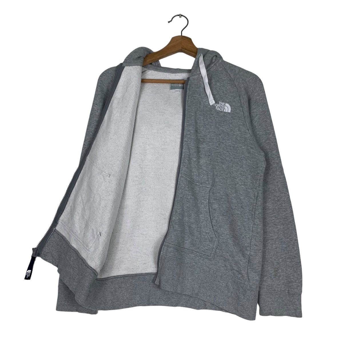 The North Face THE NORTH FACE Embroidered Big Logo Zipper Hoodies #0759-C34 Size L / US 10 / IT 46 - 12 Thumbnail