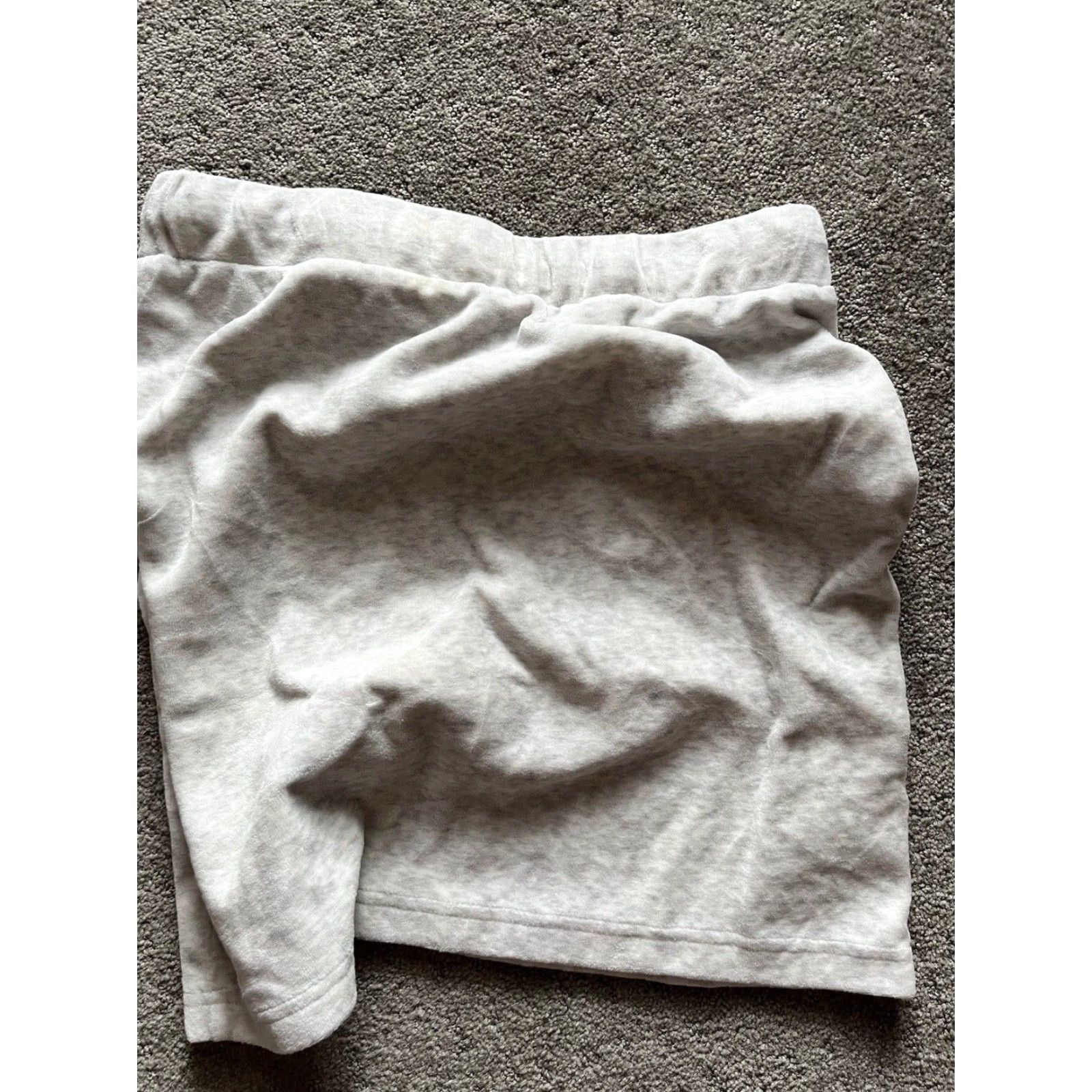 Juicy Couture VINTAGE Juicy Couture Velour Mini Skirt Women S Gray Embroidered Logo 90s Casual Party Size 28" / US 6 / IT 42 - 2 Thumbnail