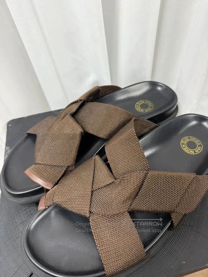 Dries Van Noten Dries van Noten Strappy Leather Sandals. Size US 9.5 / EU 42-43 - 6 Thumbnail