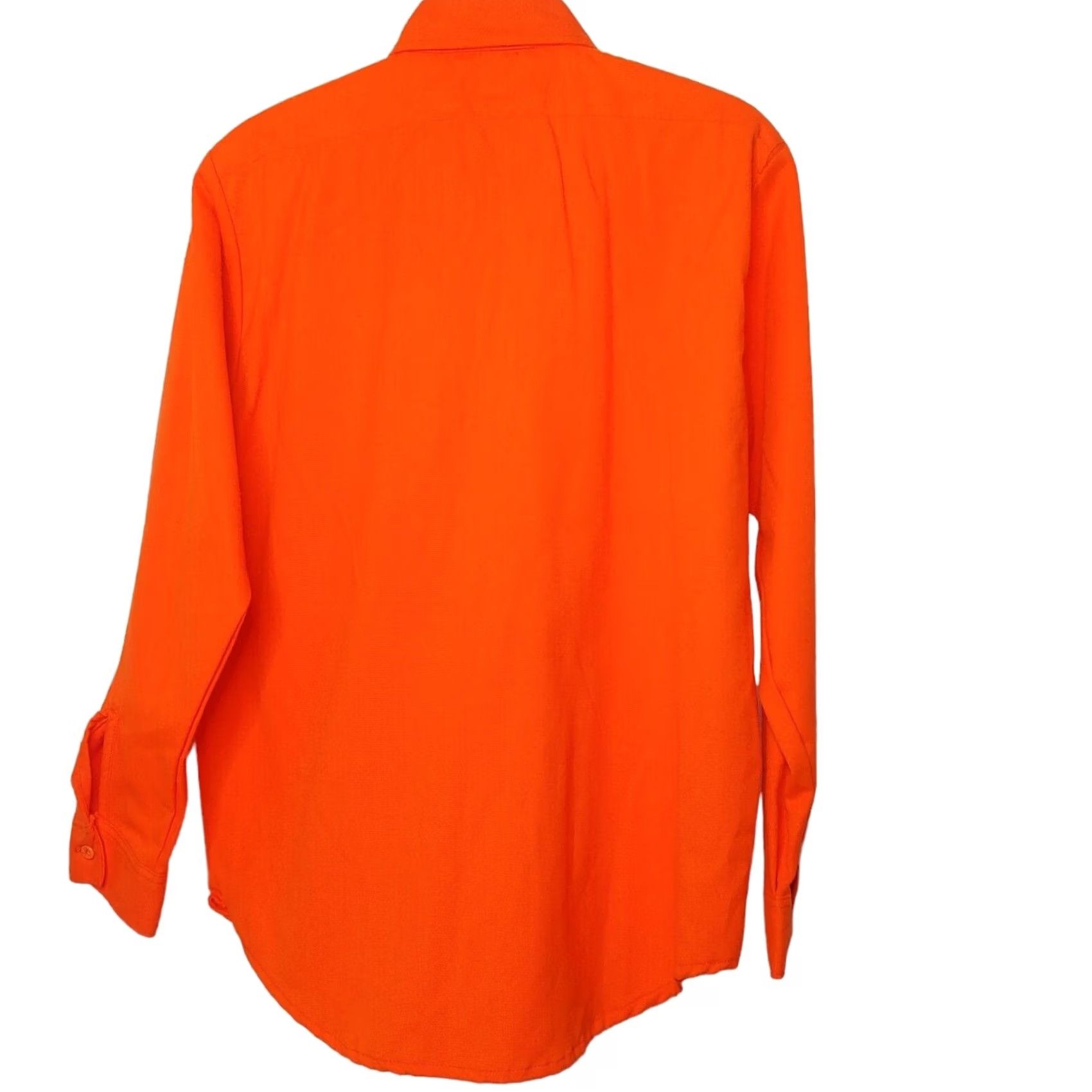 Vintage Vintage Sport King Hunting Shirt M Blaze Orange Safety Hunt Field Union Made - Hunter - Large Button-Up Size US M / EU 48-50 / 2 - 3 Thumbnail