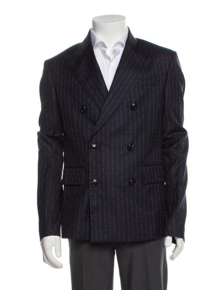 Amiri Repeating Amiri Double Breasted Blazer Size 50R - 1 Thumbnail