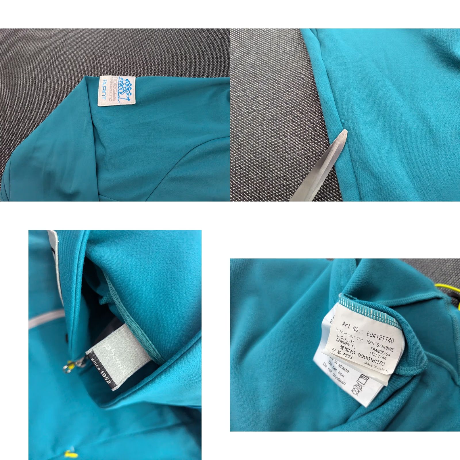 Vintage Phenix Norway Ski Jacket Mens XL Cross Country Teal Softshell DNB Telenor Winter Size US XL / EU 56 / 4 - 8 Thumbnail