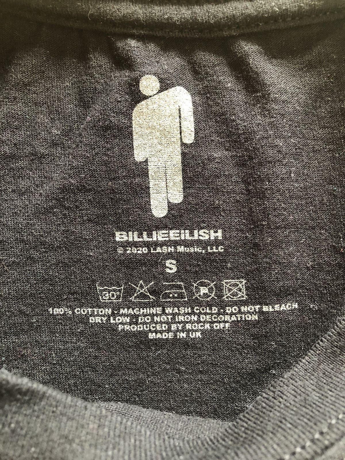 Band Tees × Billie Eilish BILLIE EILISH VINTAGE ALBUM TOUR TEE SHIRT Size US S / EU 44-46 / 1 - 3 Thumbnail