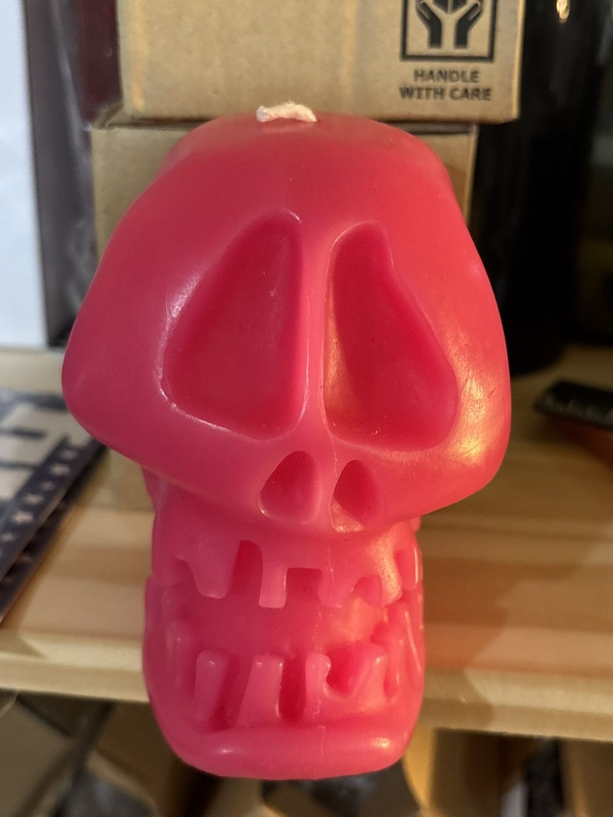 Stussy Stussy SKULL CANDLE Deadstock in Neon Pink Size ONE SIZE - 1 Thumbnail