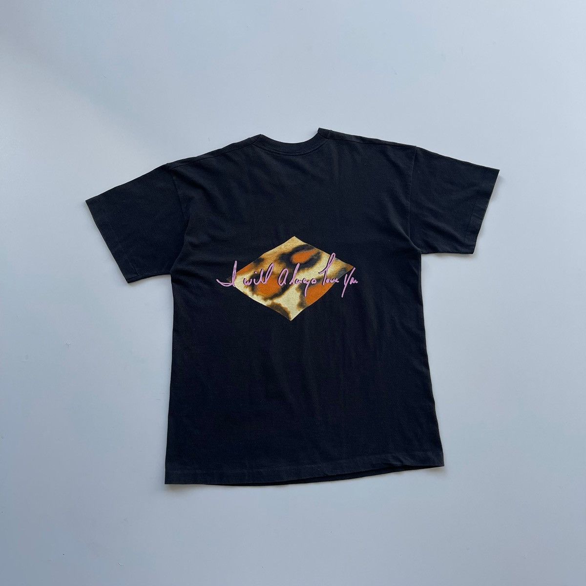 Band Tees × Vintage Whitney Houston 1993 I Will Always Love You Vintage T-Shirt Size US M / EU 48-50 / 2 - 3 Thumbnail