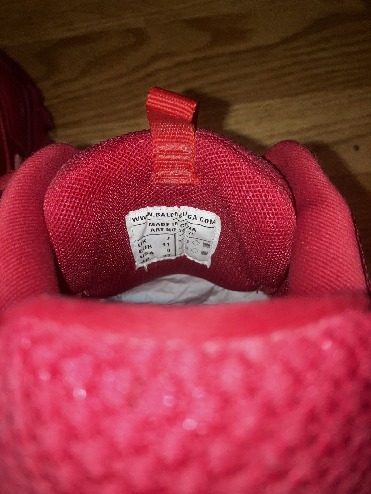 Balenciaga Balenciaga Track 3 Red Size US 8 / EU 41 - 6 Thumbnail