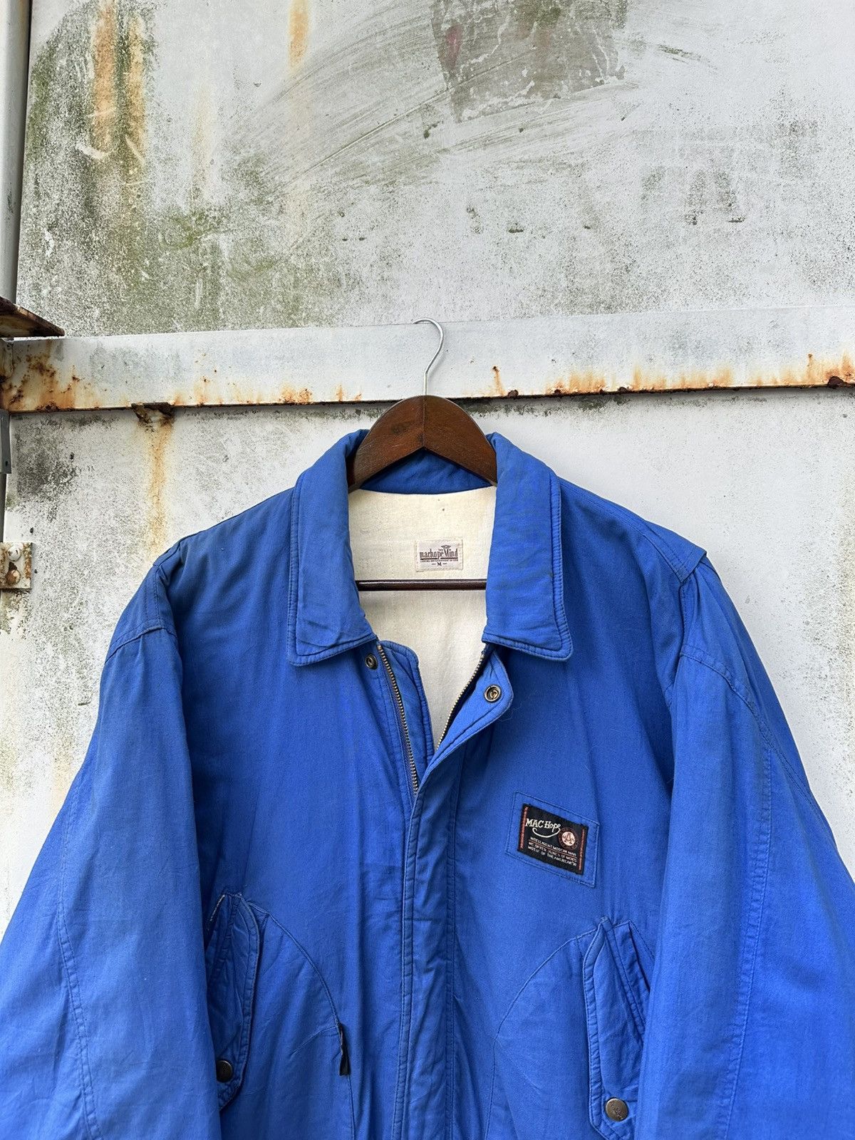 Vintage 👹Vintage MACHope Mind Bomber Jacket Size US M / EU 48-50 / 2 - 4 Thumbnail