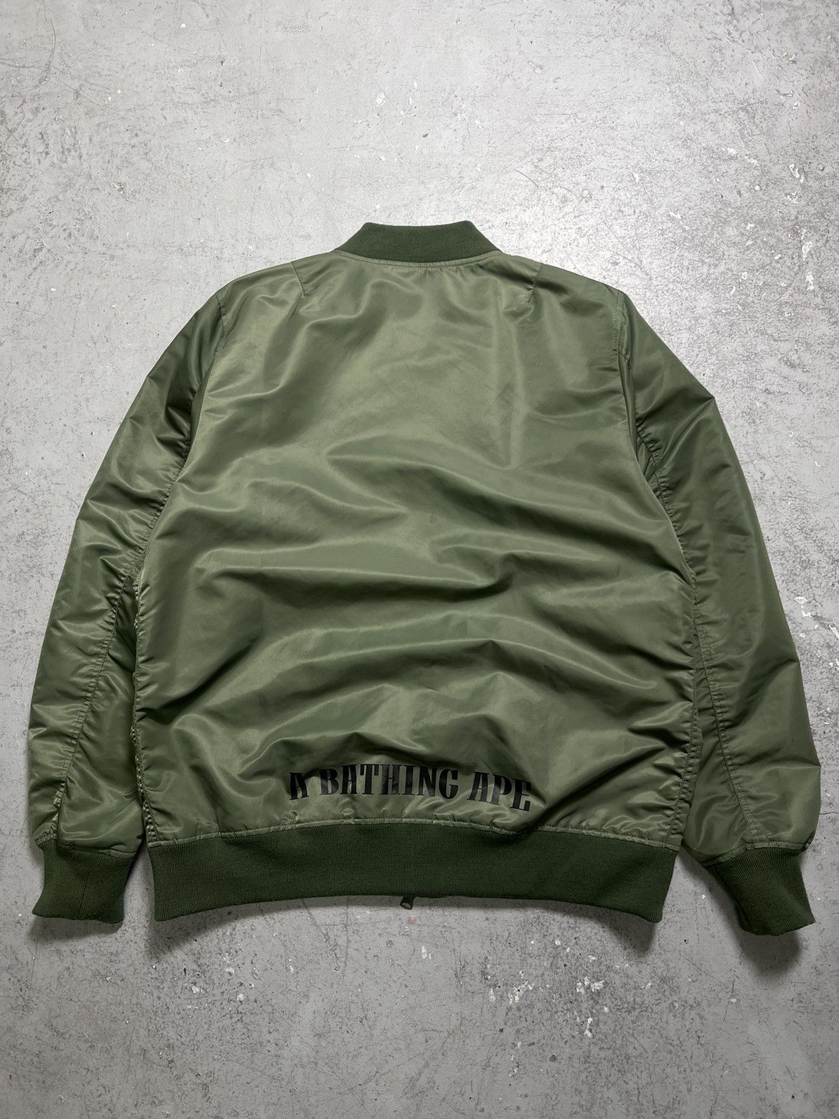 Bape A Bathing Ape Bomber Jacket Size US XXL / EU 58 / 5 - 7 Thumbnail