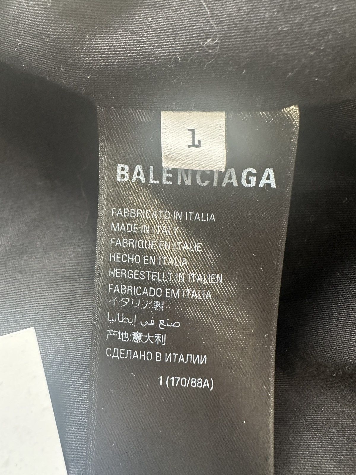 Balenciaga Balenciaga Unity logo racer jacket denim Sz1 Size US S / EU 44-46 / 1 - 11 Thumbnail