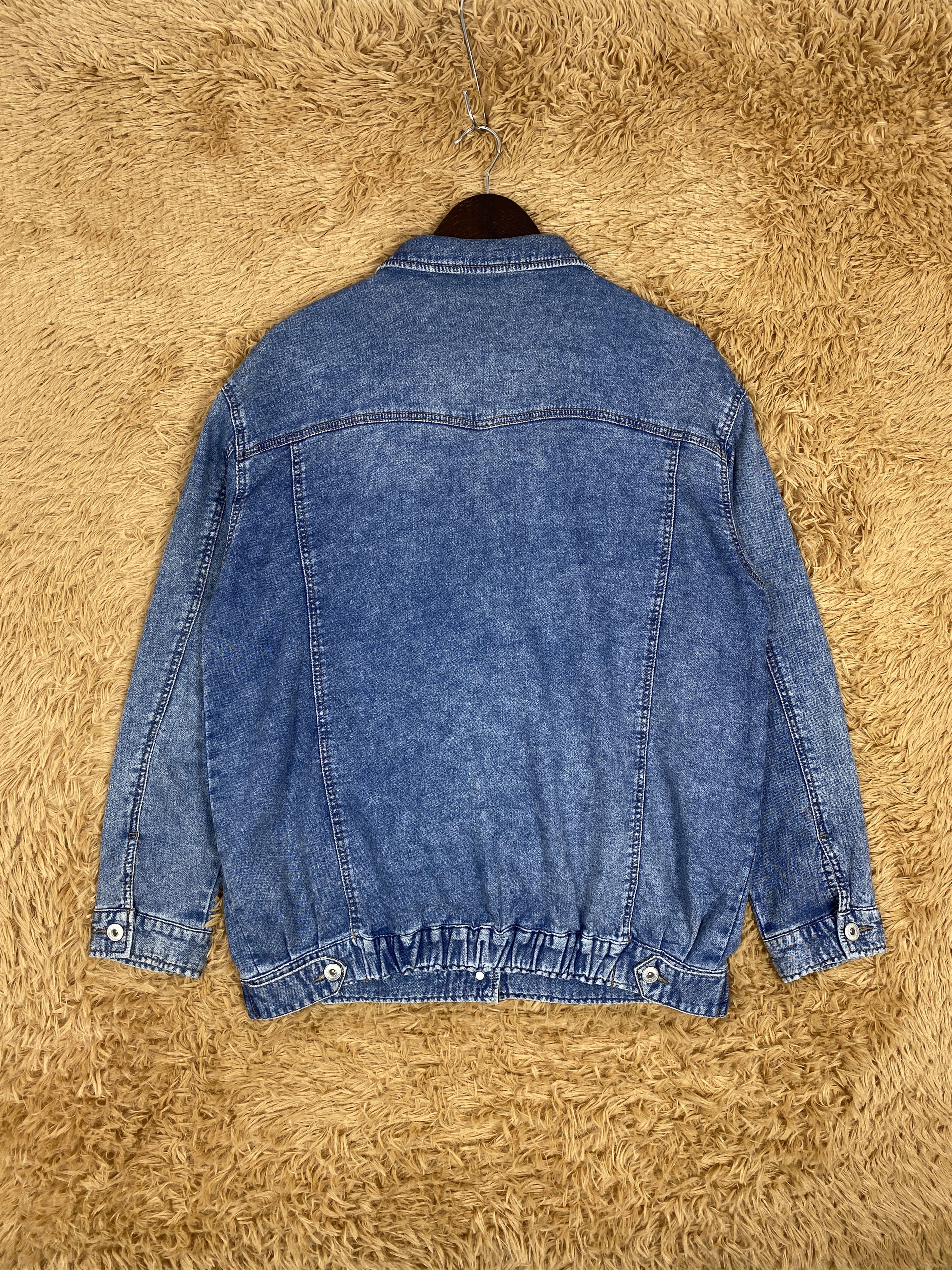 Japanese Brand Vintage Marvel Denim Pattern Jacket PJ2456 Size US M / EU 48-50 / 2 - 5 Thumbnail