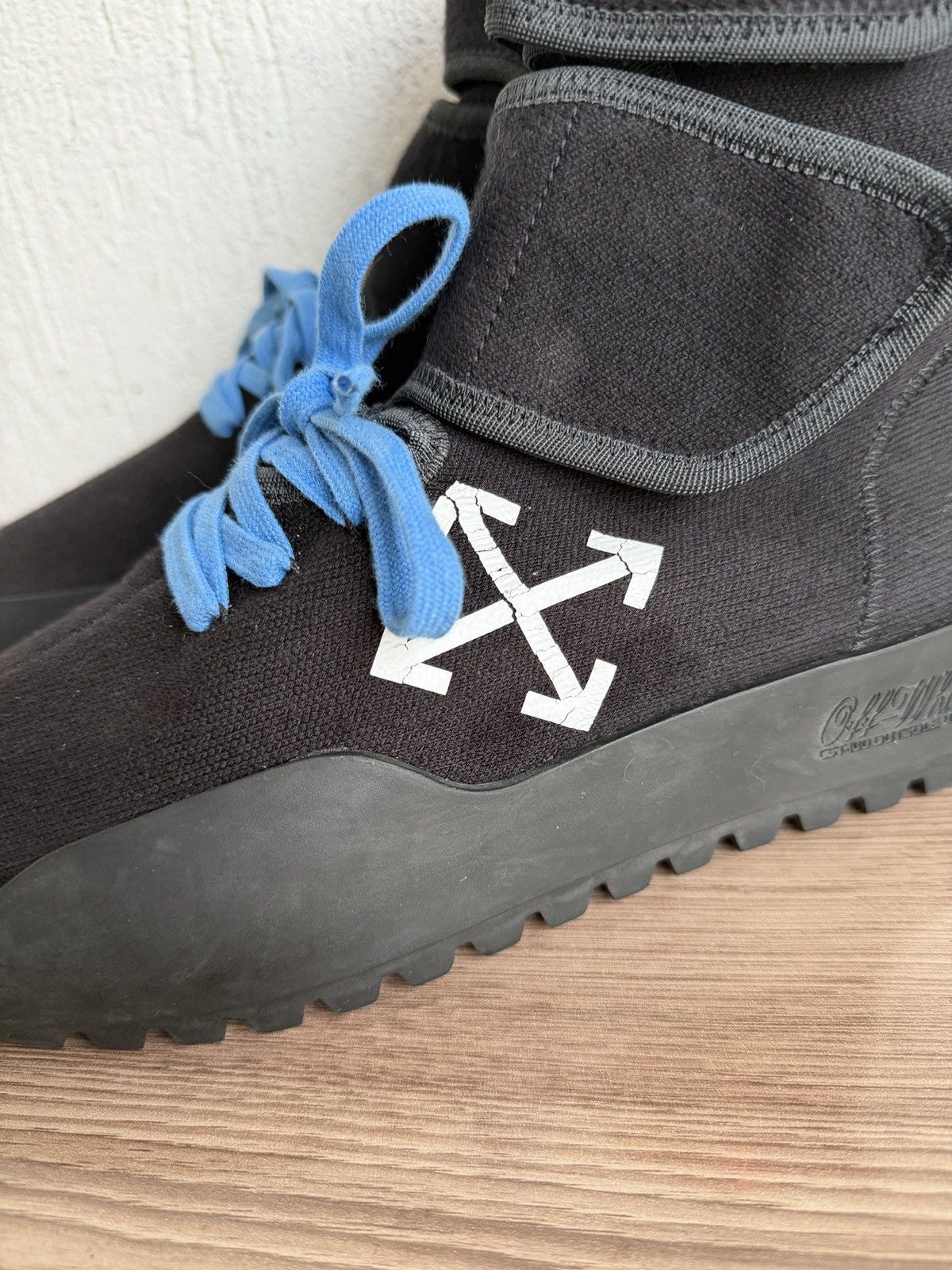 Off-White Fabric Moto wrap by virgil Size US 8 / EU 41 - 3 Thumbnail