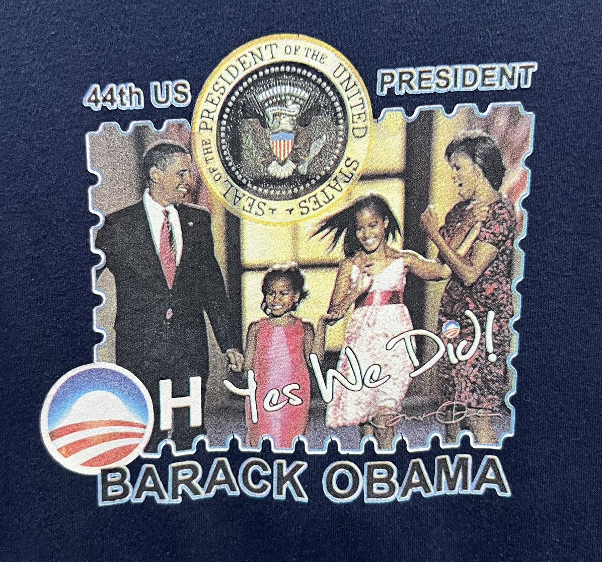 Vintage VINTAGE KEYA USA BARACK OBAMA 44th PRESIDENT SHIRT Size US M / EU 48-50 / 2 - 3 Thumbnail