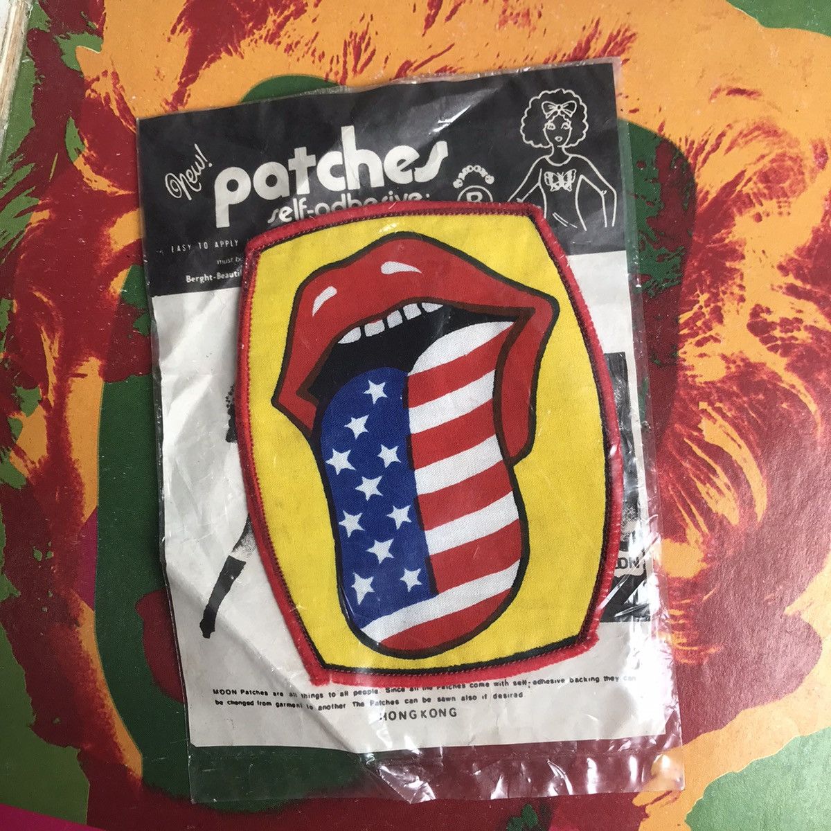 Band Tees × Hysteric Glamour × Le Grande Bleu (L.G.B.) Vintage The Rolling Stone Patches Its Only Rock N’ Roll Patc Size ONE SIZE - 7 Thumbnail