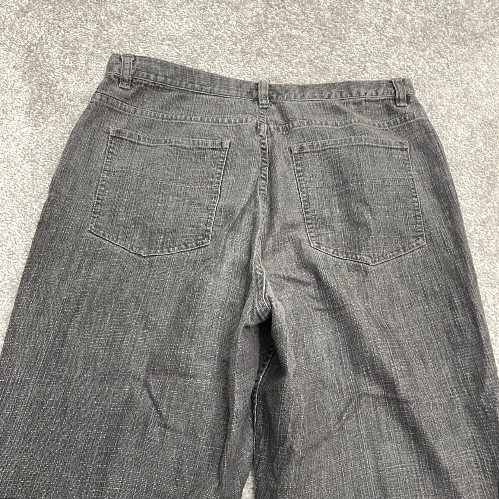 Vintage Chico's Womens Jeans Capri Denim Black High Rise 30x19 Casual Straight Size 30" / US 8 / IT 44 - 4 Thumbnail