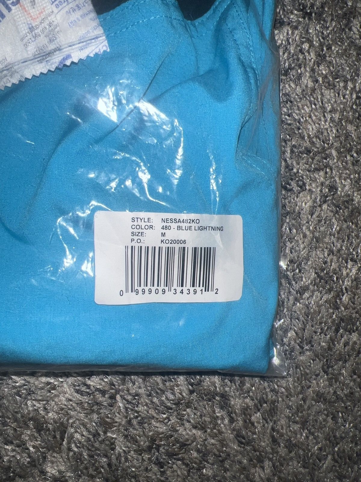 Nike Nike Swim Blue Lightning Swim Trunks Size US 32 / EU 48 - 2 Thumbnail