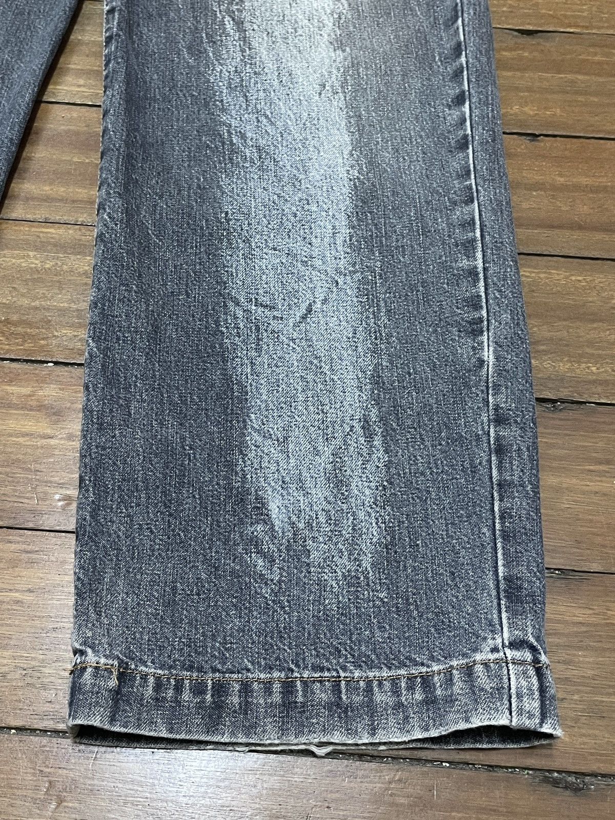 Vale Very Rare Vintage Brand Vale Hand Printed Baggy Jeans 2000s Size US 26 / EU 42 - 6 Thumbnail