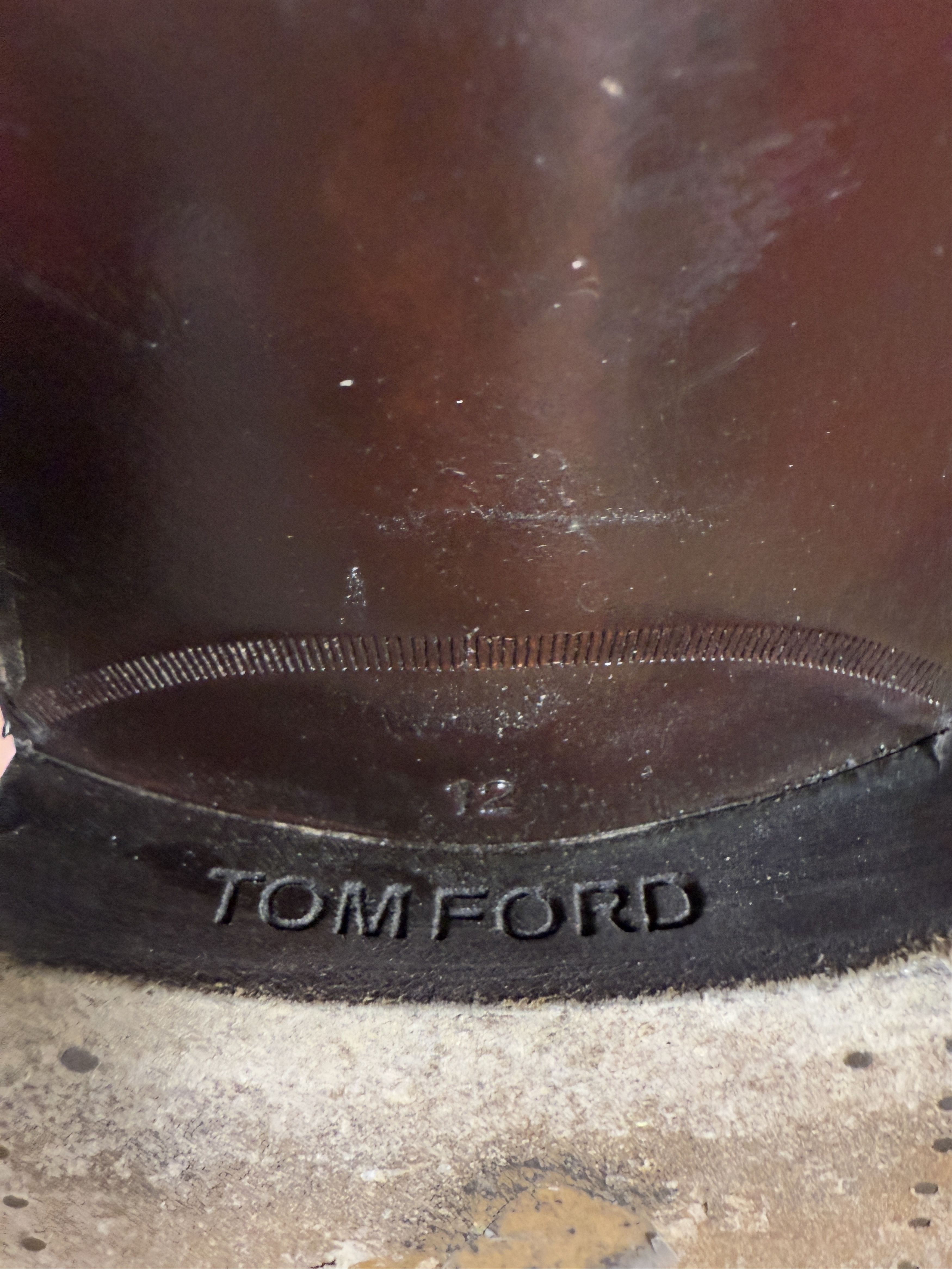 Tom Ford Tom Ford Leather Penny Loafers Size US 12 / EU 45 - 10 Thumbnail