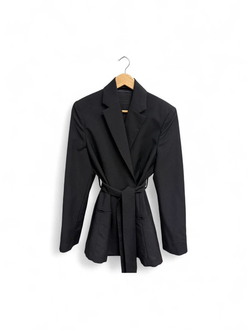 Acne Studios acne studios size:34 Black loose suit jacket Size US XXS / EU 40 - 1 Thumbnail