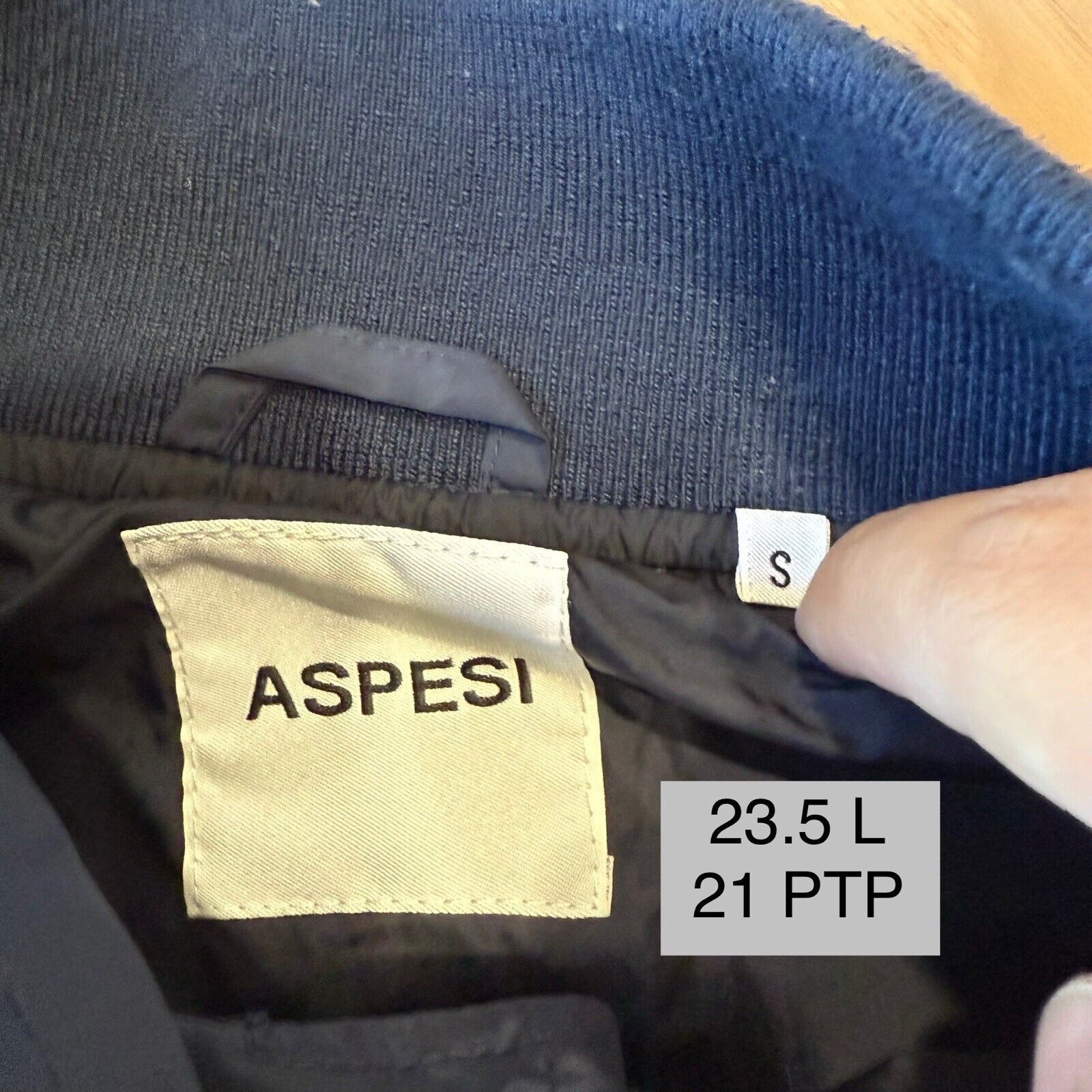Aspesi Aspesi Swing Jacket Small Blue Full Zip Lightweight Size US S / EU 44-46 / 1 - 8 Thumbnail