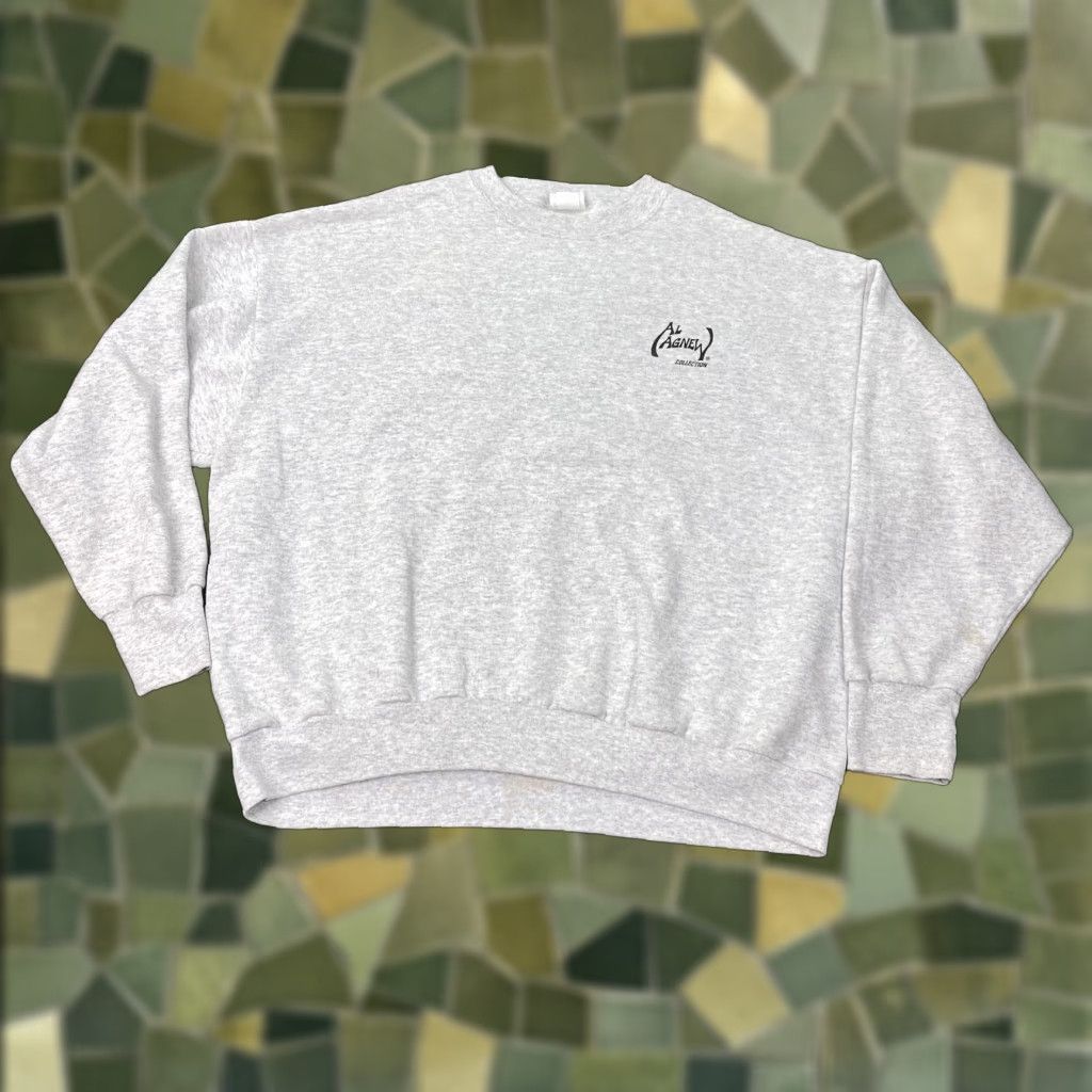 Vintage Vintage Al Agnew Sweatshirt Mens 2XL Gray Crewneck Ducks Waterfowl Made USA 90s Size US XXL / EU 58 / 5 - 1 Thumbnail