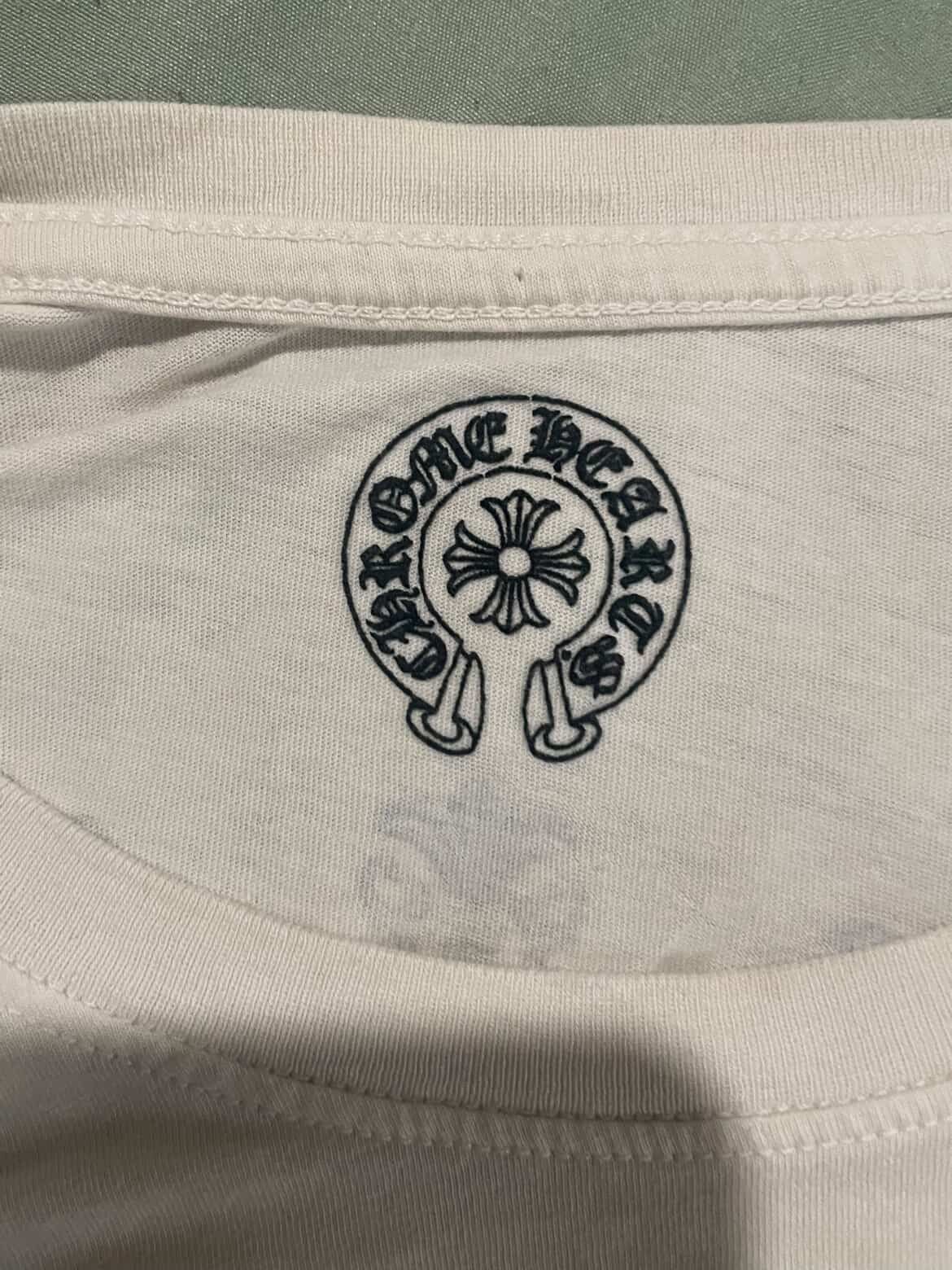 Chrome Hearts Vintage Chrome Hearts White Fleur T Shirt Size M / US 6-8 / IT 42-44 - 5 Thumbnail