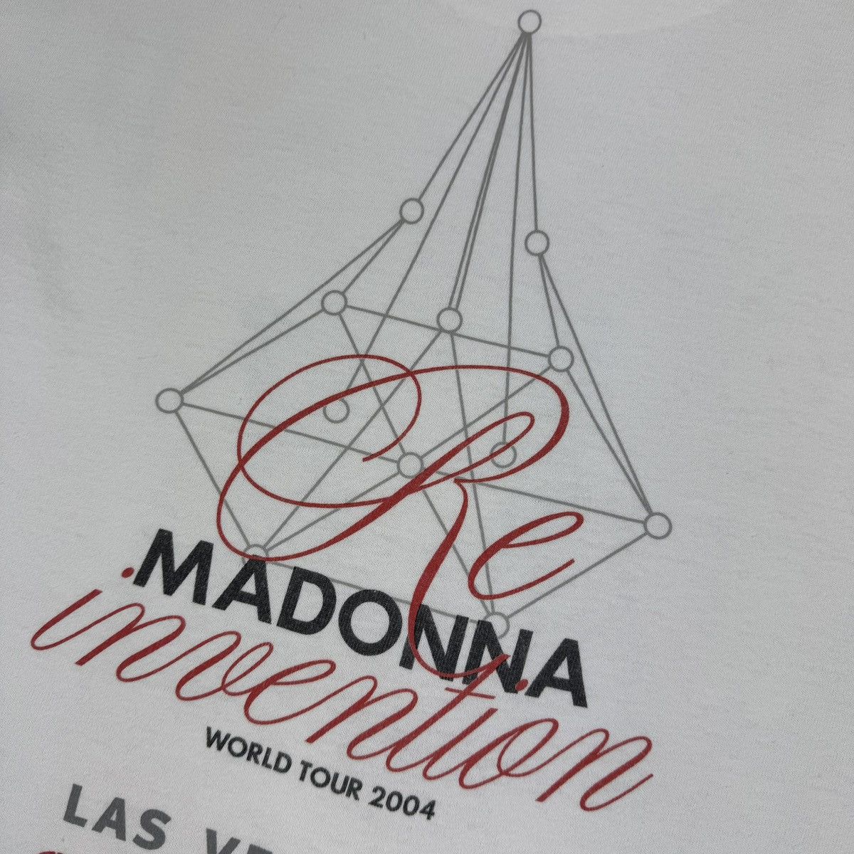 Band Tees Vintage Madonna 2004 Re-Invention World Tour T-shirt Size US M / EU 48-50 / 2 - 11 Thumbnail