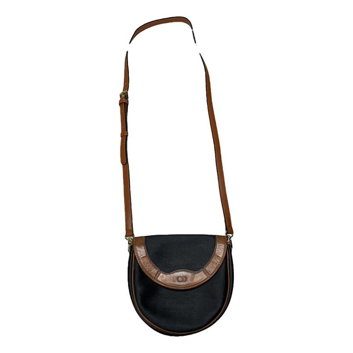 Dior Admit It Black Leather Handbag Size ONE SIZE - 1 Thumbnail