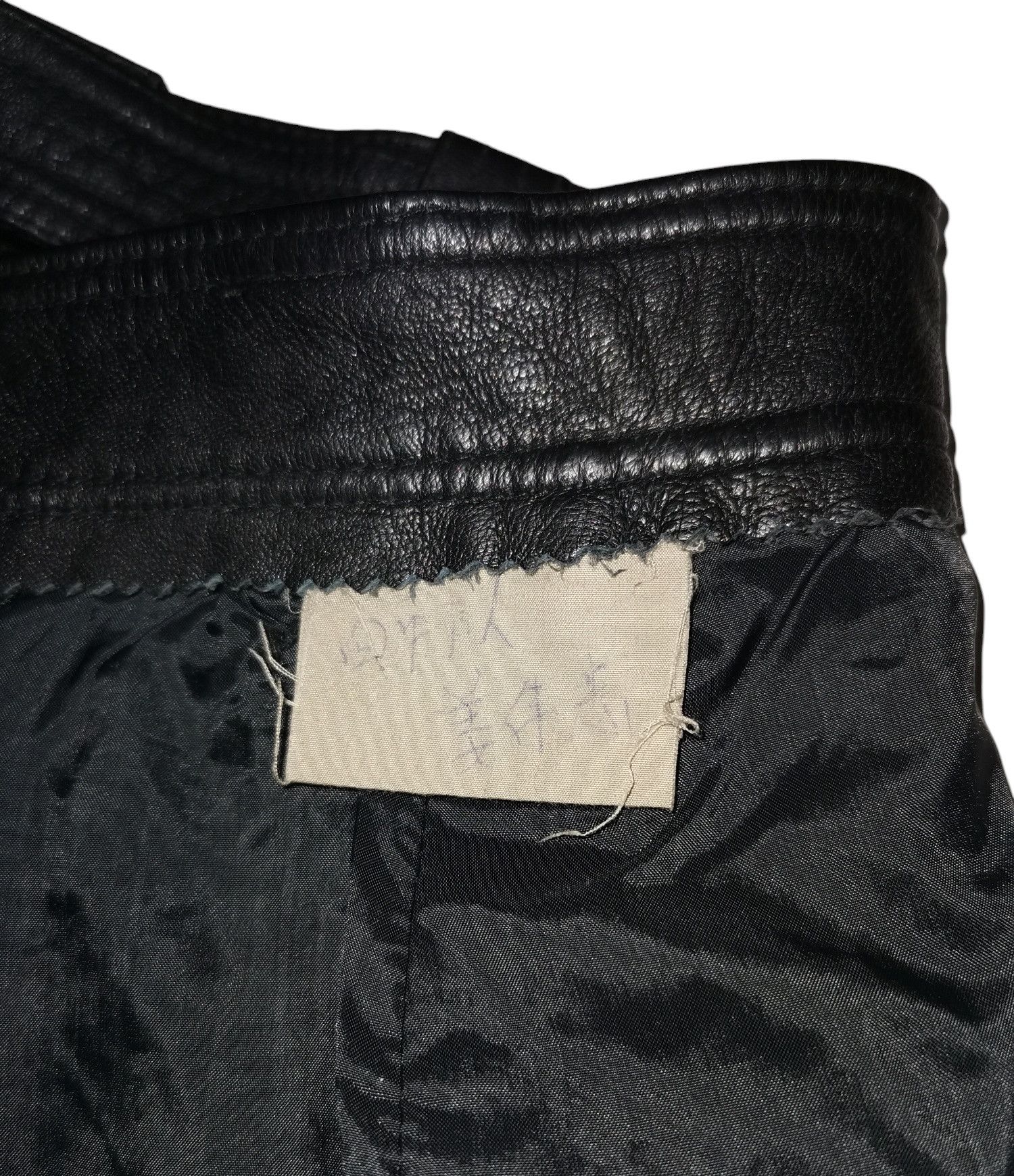 Japanese Brand × Leather × The Unbranded Brand Leather Pants Size US 31 - 15 Thumbnail