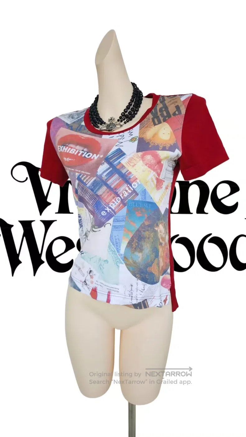 Vivienne Westwood Vivienne Westwood Printed Patchwork Short Sleeve Size M / US 6-8 / IT 42-44 - 2 Thumbnail