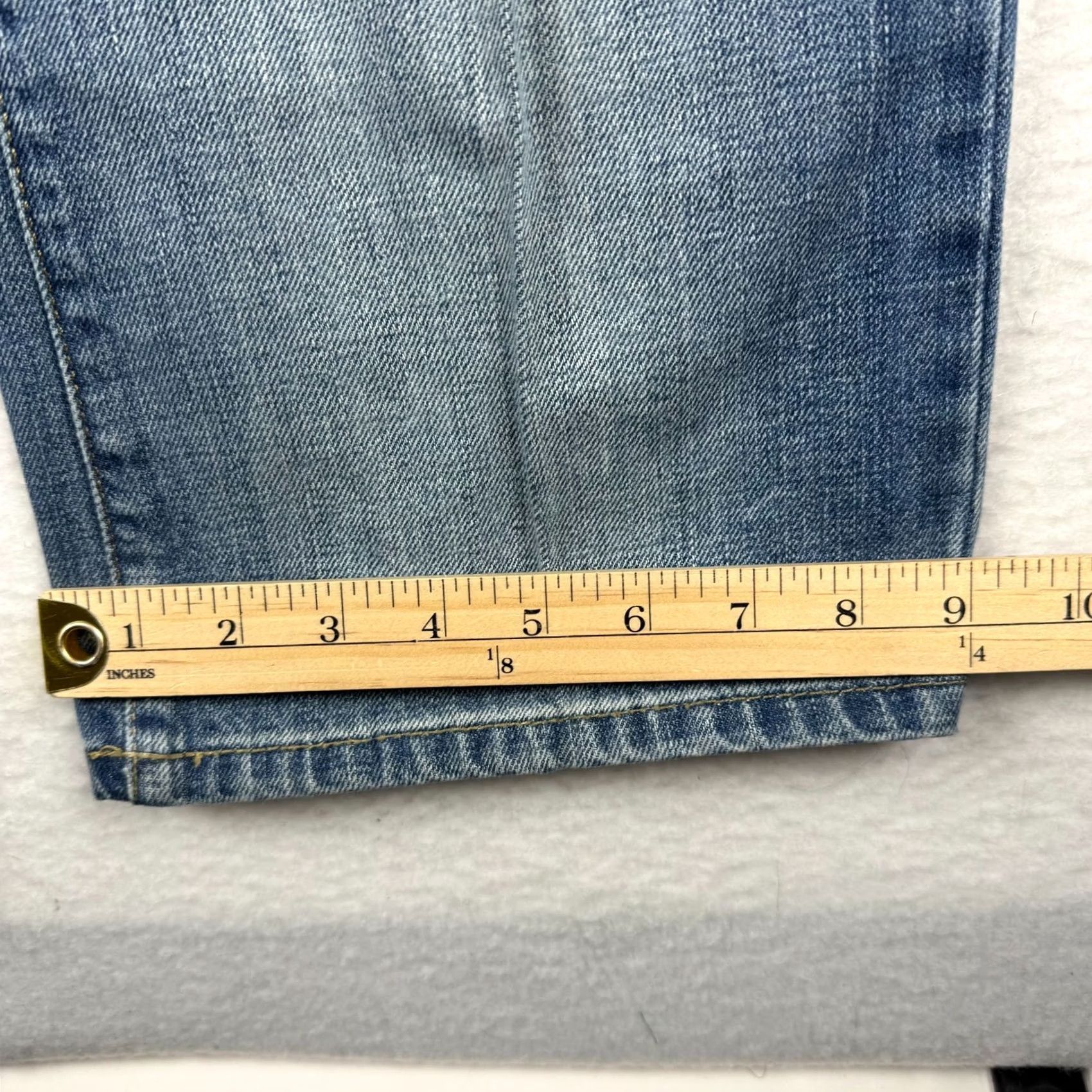 Calvin Klein VINTAGE Calvin Klein Jeans Bootcut Denim 30x33 34 Waist Altered 30 Washed Blue Mens Size US 30 / EU 46 - 6 Thumbnail