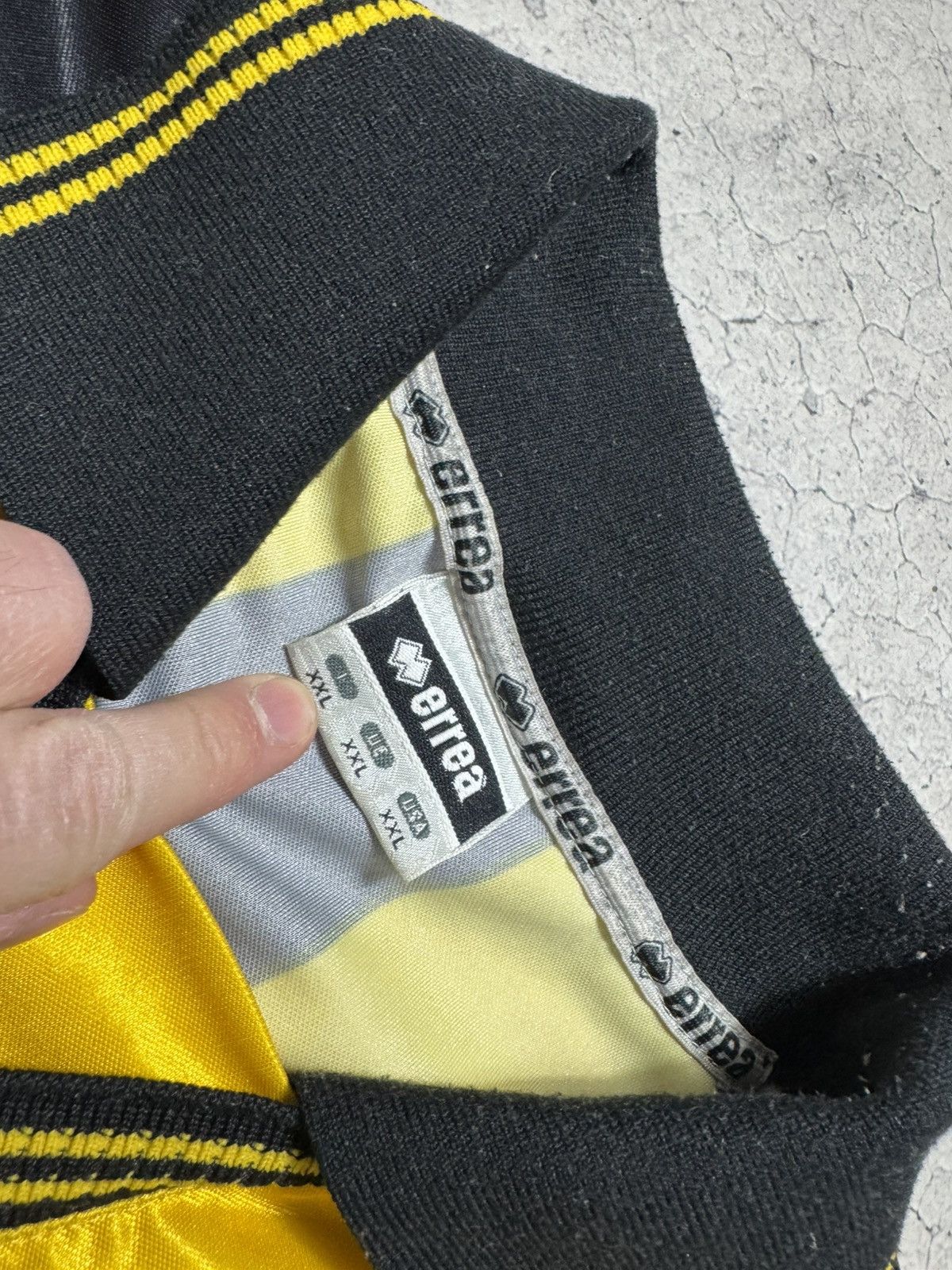 Errea Errea DWV Amsterdam Vintage Long Sleeve Soccer Jersey Size US XXL / EU 58 / 5 - 5 Thumbnail