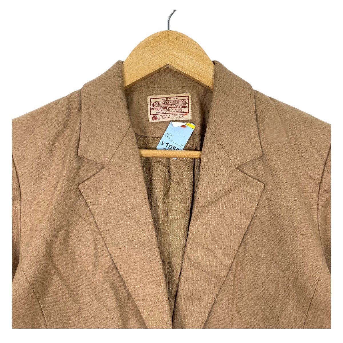 Pendleton × Vintage Vintage PENDLETON Woolen Mills Made In Usa Blazer Coat Size 36R - 4 Thumbnail