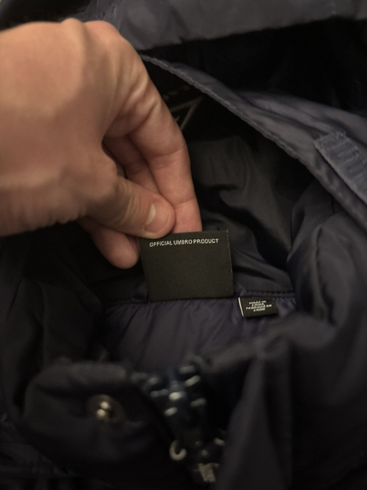 Supreme × Umbro Supreme x Umbro Puffer Jacket (Navy Blue) Size US S / EU 44-46 / 1 - 8 Thumbnail