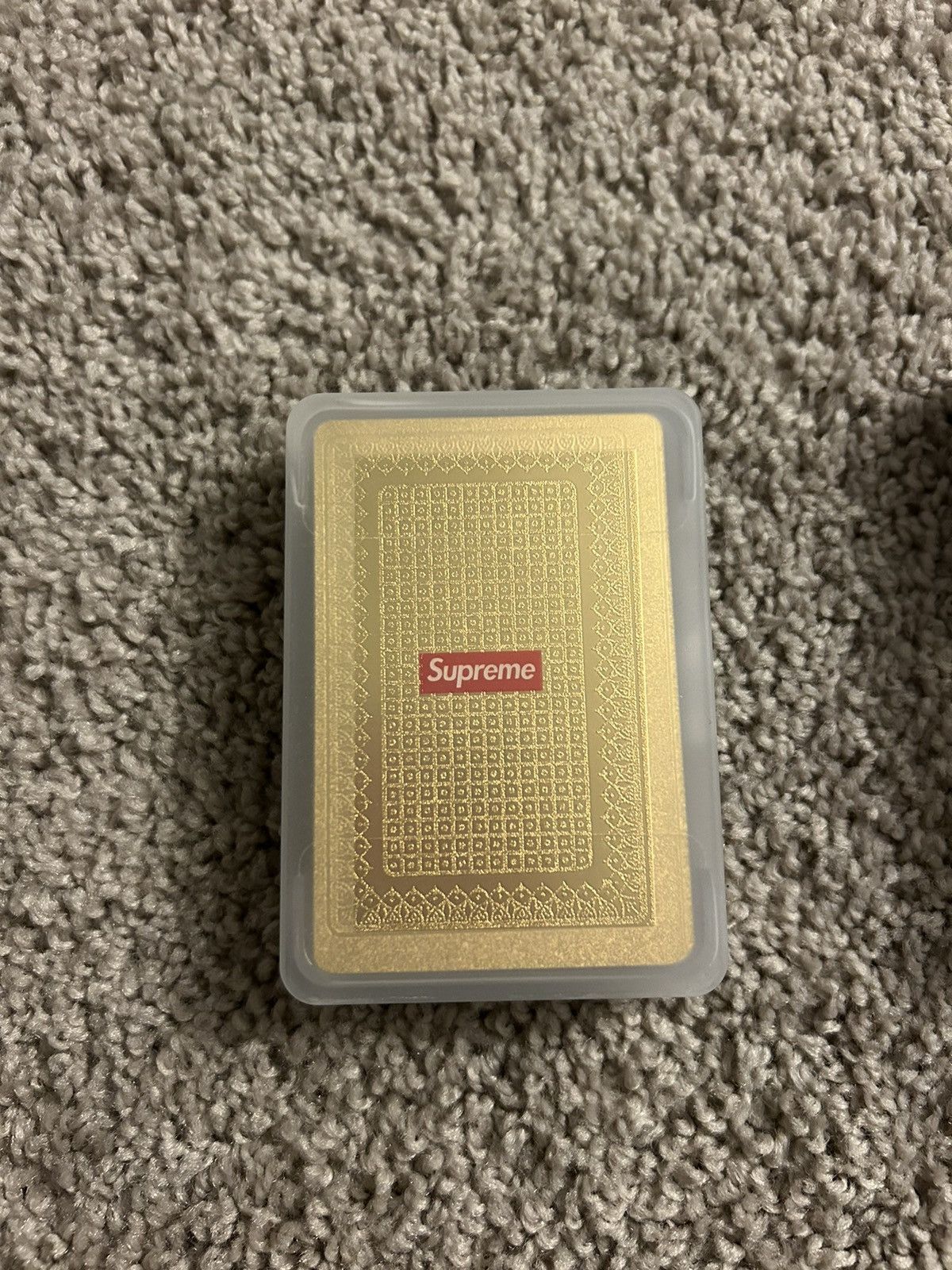 Supreme Supreme Gold Foil Playing Cards FW13 Size ONE SIZE - 5 Thumbnail