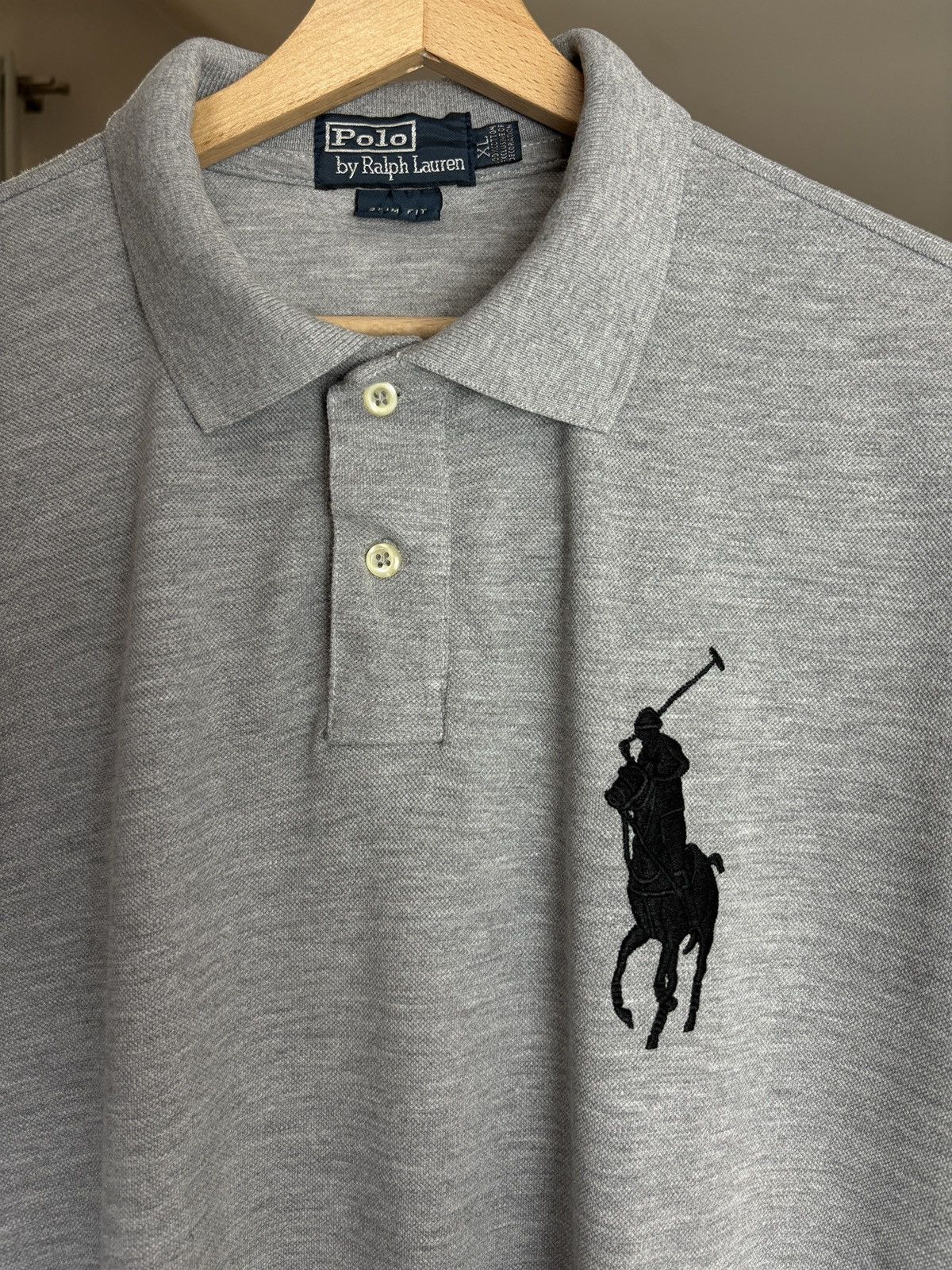 Polo Ralph Lauren × Vintage Polo Ralph Lauren Vintage Big Pony Polo Shirt Size US XL / EU 56 / 4 - 2 Thumbnail