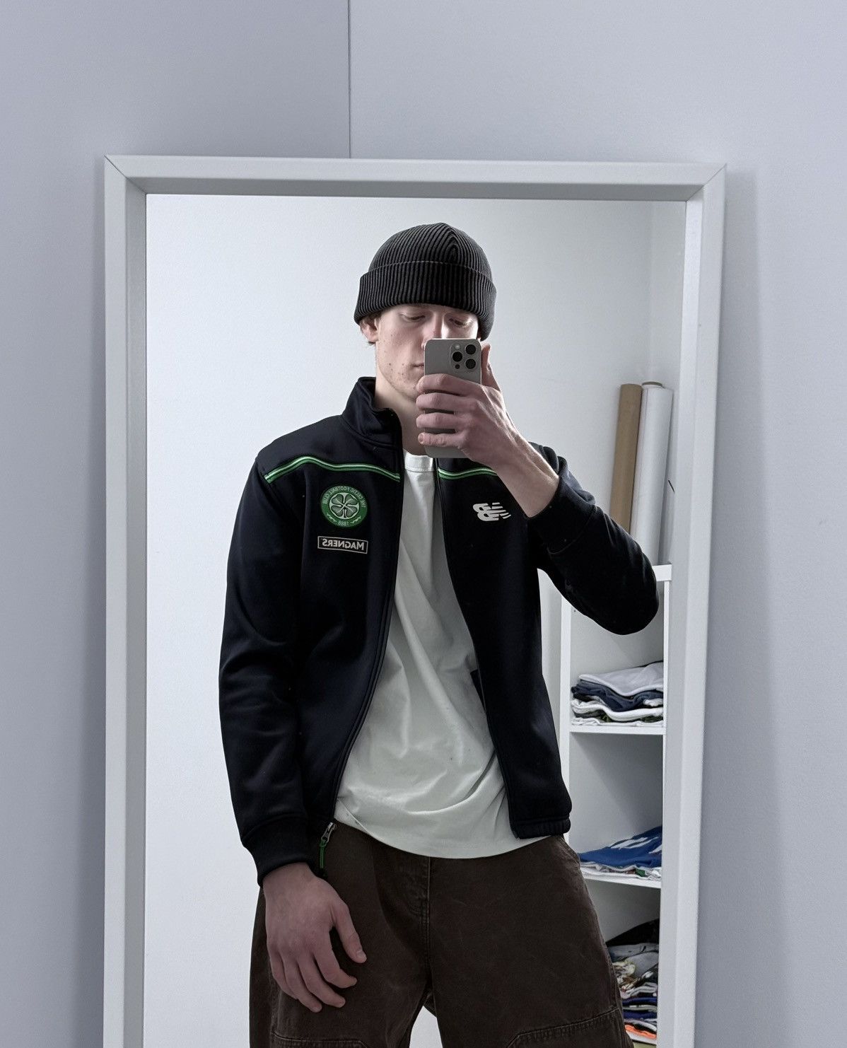Other Vintage New Balance Celtic streetwear soccer zip jacket Size US M / EU 48-50 / 2 - 2 Thumbnail