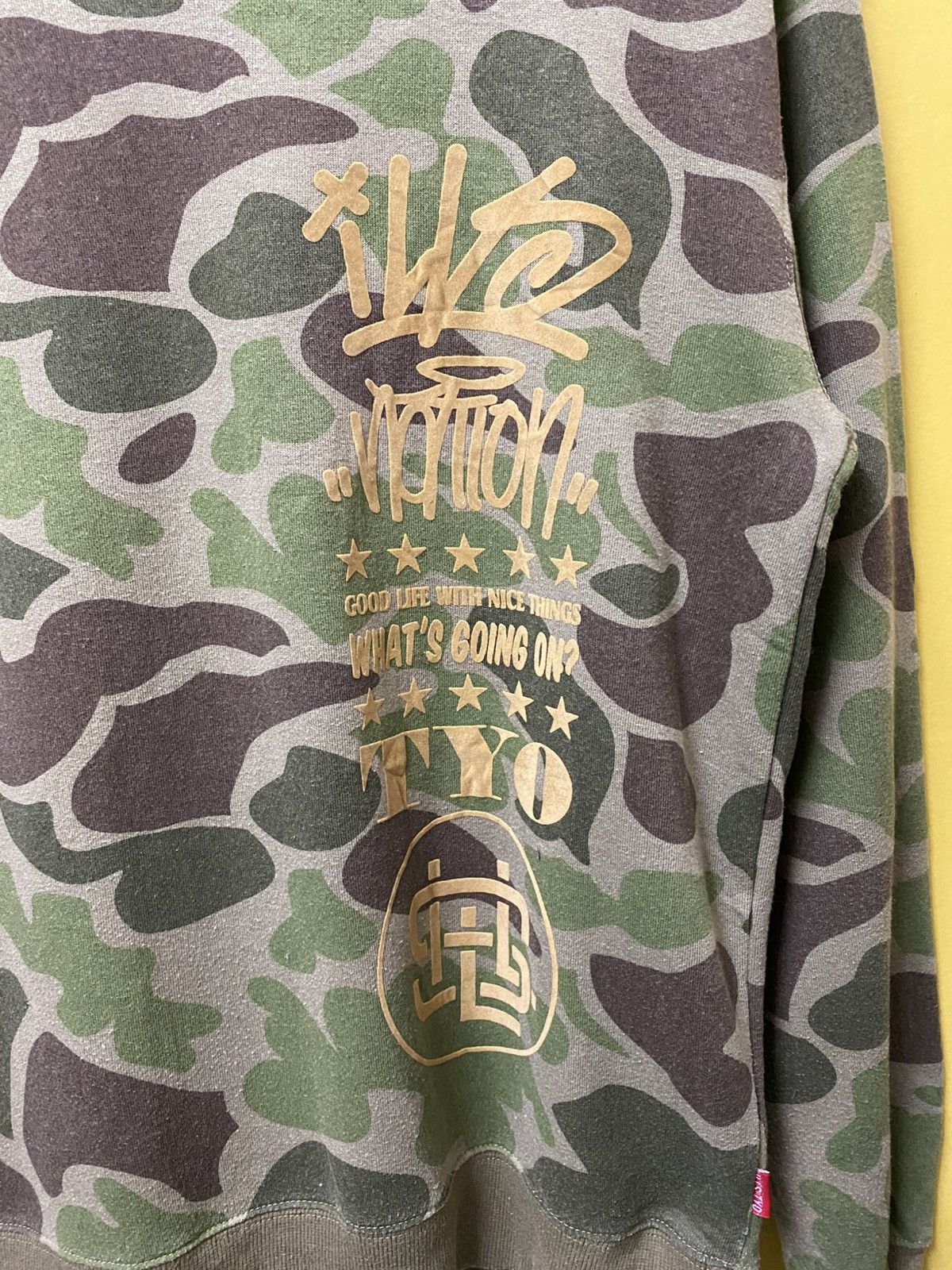 The Unbranded Brand ILLS Camo Sweatshirt Crewneck Size US M / EU 48-50 / 2 - 3 Thumbnail